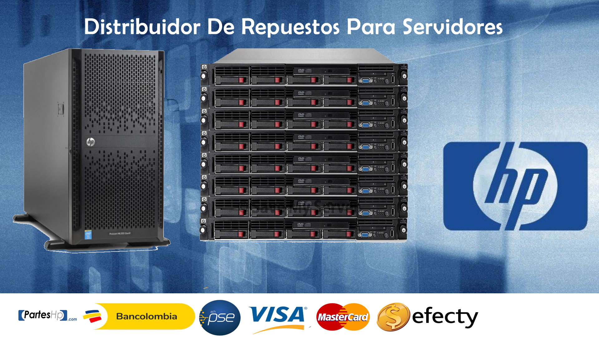 Distribuidor De Repuestos hp server